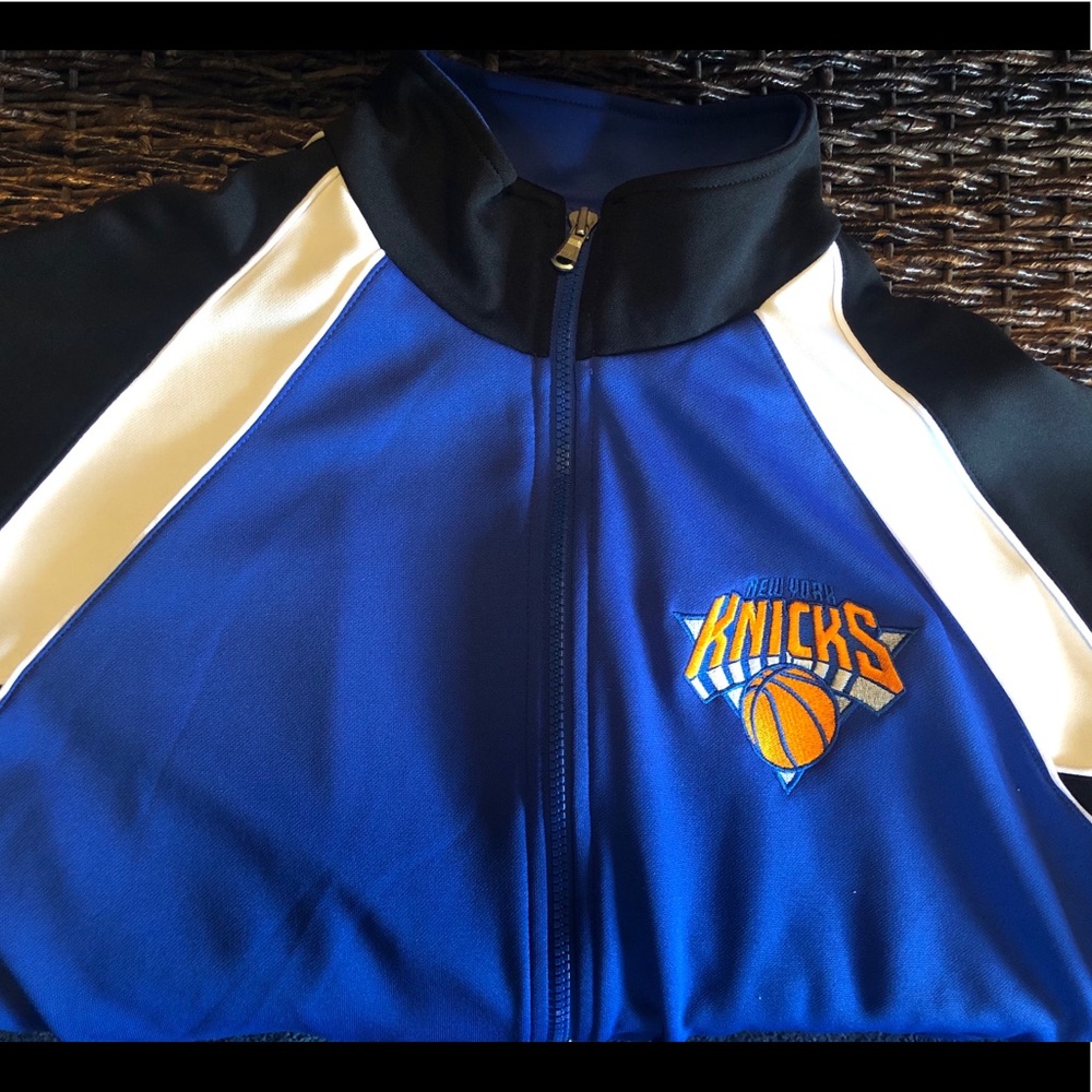 Knicks warm up jacket
